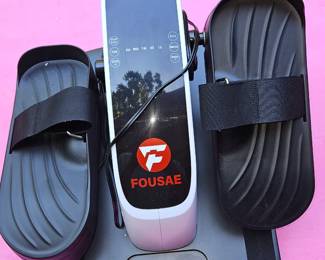 Seated step machine