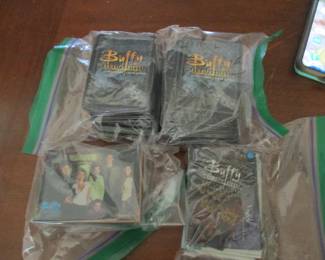 Buffy trading cards