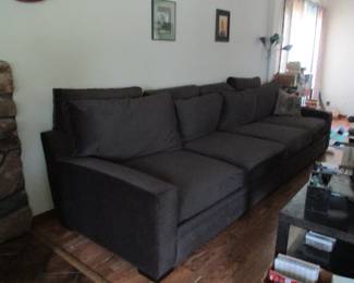 custom made fairly new sofa