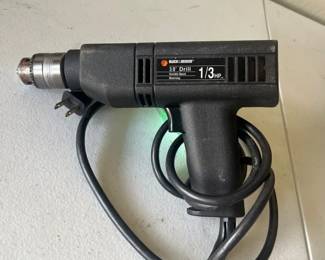 Black  Decker 38 Inch Drill