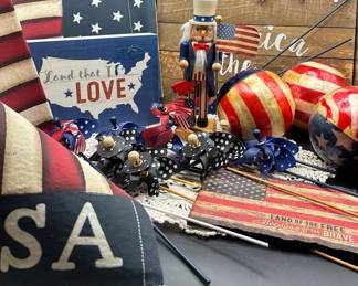Patriotic Lot Of Fun Decor