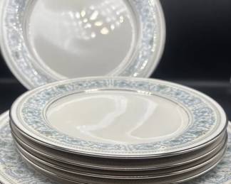 Noritake Ivory China Plate Set 4 Dinner,4 Salad Plates