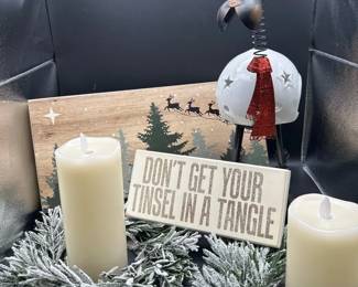Christmas Reindeer And Decor