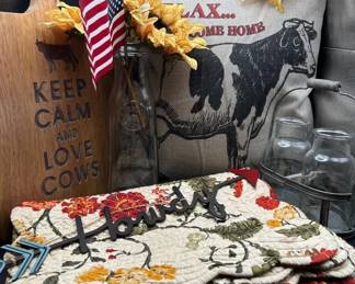 Kitchen Cow Decor