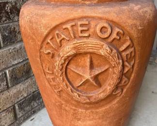 Star Of Texas Terracotta Planter Large