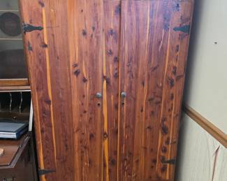 Cedar armoire