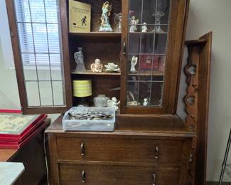 Nice glass front cabinet