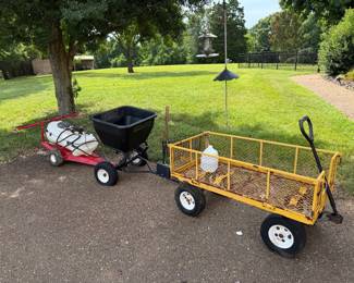 Spreader, sprayer, wagon