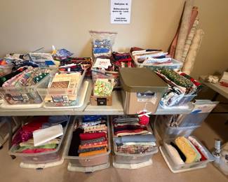 Large selection of Christmas fabric here
