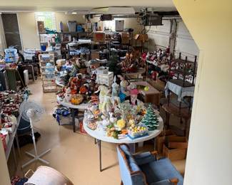 Tons of holiday decorations!!