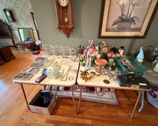 Vintage jewelry and home decor