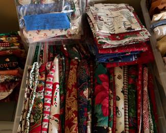 Christmas Quilting fabrics