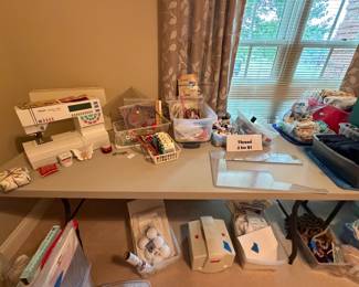 Sewing and quilting items