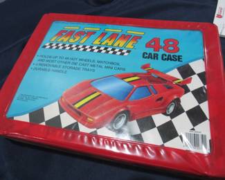 Matchbox and Hot wheel cars in case- 34 cars total