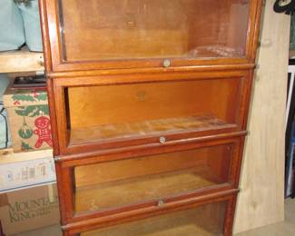 Barrister case (one glass pane is missing)