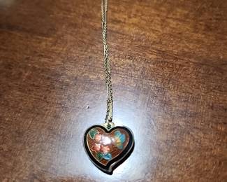 Cloisonne necklace