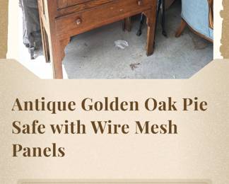 Antique pie safe