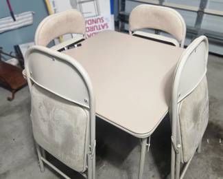 New card table set $60