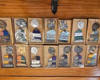 Very cool and vintage 1950s shooting medals $25 each  