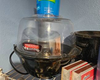 Extra large popcorn maker $15