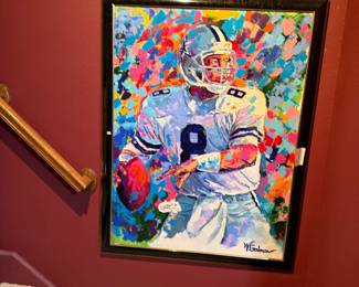 Troy Aikman painting