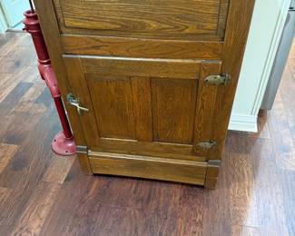 Antique ice box