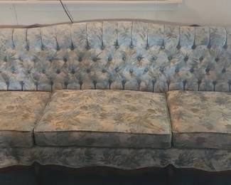 Traditional sofa. Matching chair under different lot number