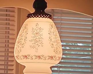 Hollywood Regency hanging lamp