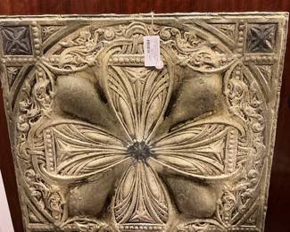 Architectural Salvage Metal Ceiling Tile