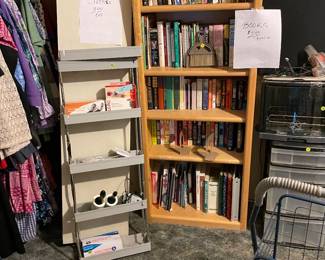 Books and Womans clotths