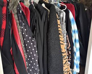 coats, vests, sweaters