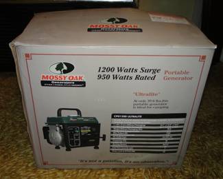 Mossy Oak 1200 Watt portable Generator
