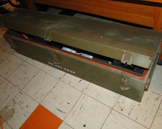 Military metal rifle box