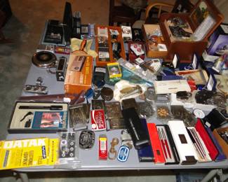Lighters, Pens, Knives and more