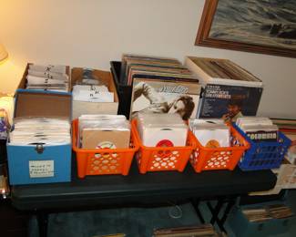 45s and more records