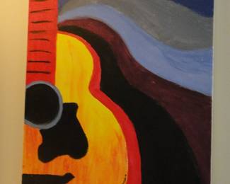 Samantha Rutman guitar art