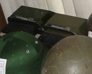 Army Periscopes behind the helmets