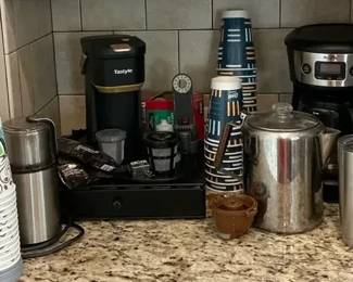 Coffee Makers, Coffee Grinder and Beverage Station Accessories