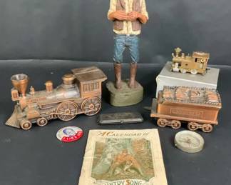 05 Michael Garman Figure Ken Kidder HO Train and Railroad Collectibles