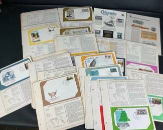 01 80 International First Day Covers Bicentennial Stamp Pages