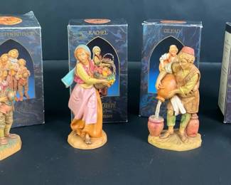 Fontanini Village Figures with Boxes