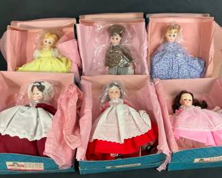 Alexander Doll Company Little Women Dolls with Original Boxes