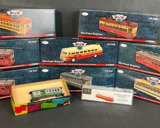 04 Corgi Vintage Bus Lines Die Cast Model Collection