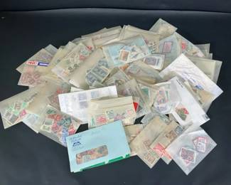50 Envelopes Worldwide Postage Stamps Kiloware Collection