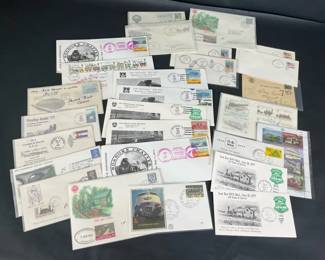 Railroad First Day Covers RPO Postal History Train Cachets