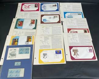 International Stamp Tributes to Americas Bicentennial Cover Pages