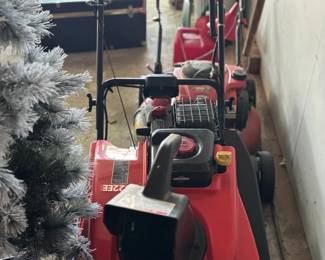 Snowblower only - mower not for sale. Very few hours of use on the snowblower