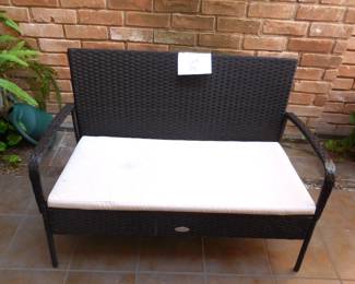 Lot 34 outdoor bench