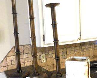 Lot 16 candle holders