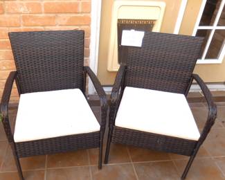 Lot 38 Patio Chairs